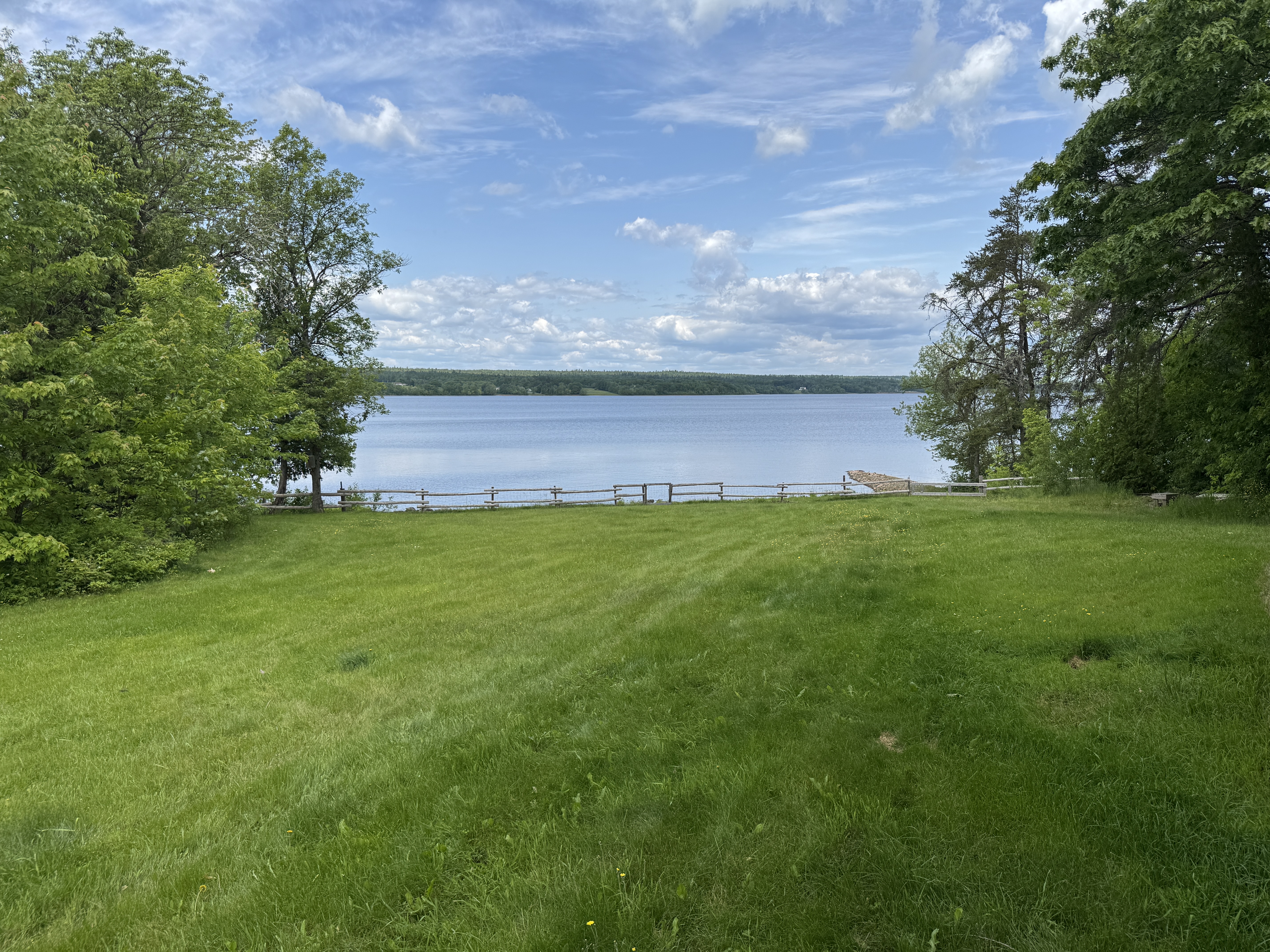 Waterfront on the Washademoak Lake